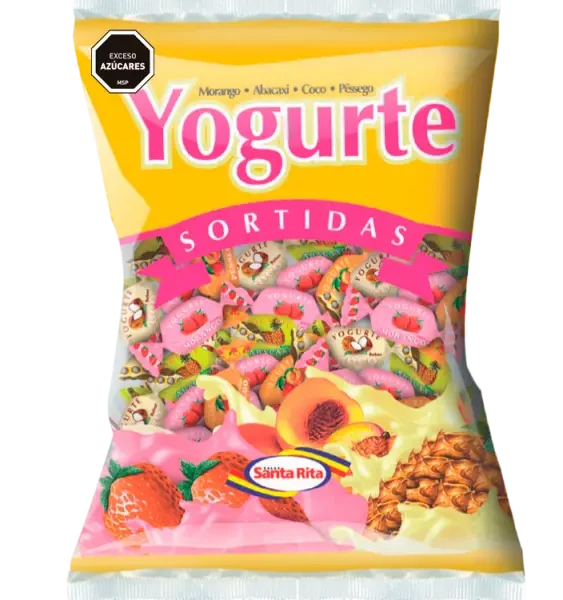 Caramelo masticable YOGURTE Surtido 600 grs