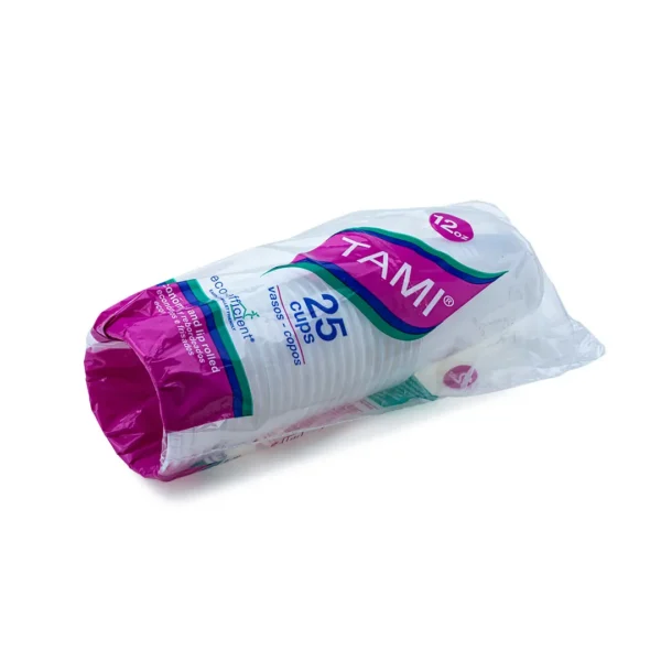Vaso Tami 12oz x 25 Unidades
