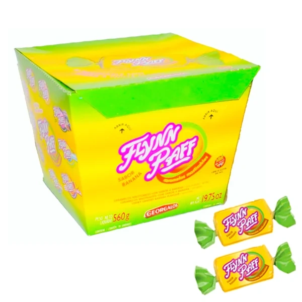 Caramelo FLYNN PLAFF Banana 560 grs
