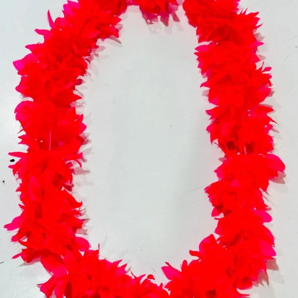 Collar Hawaiano Fluor Rosa