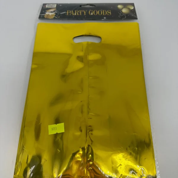 Bolsas Sorpresitas Metalizada Dorada x10 unidades
