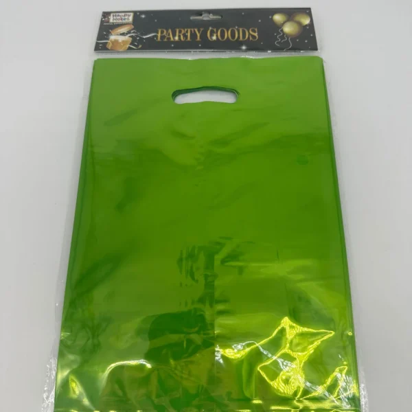 Bolsas Sorpresitas Metalizada Verde x10 unidades