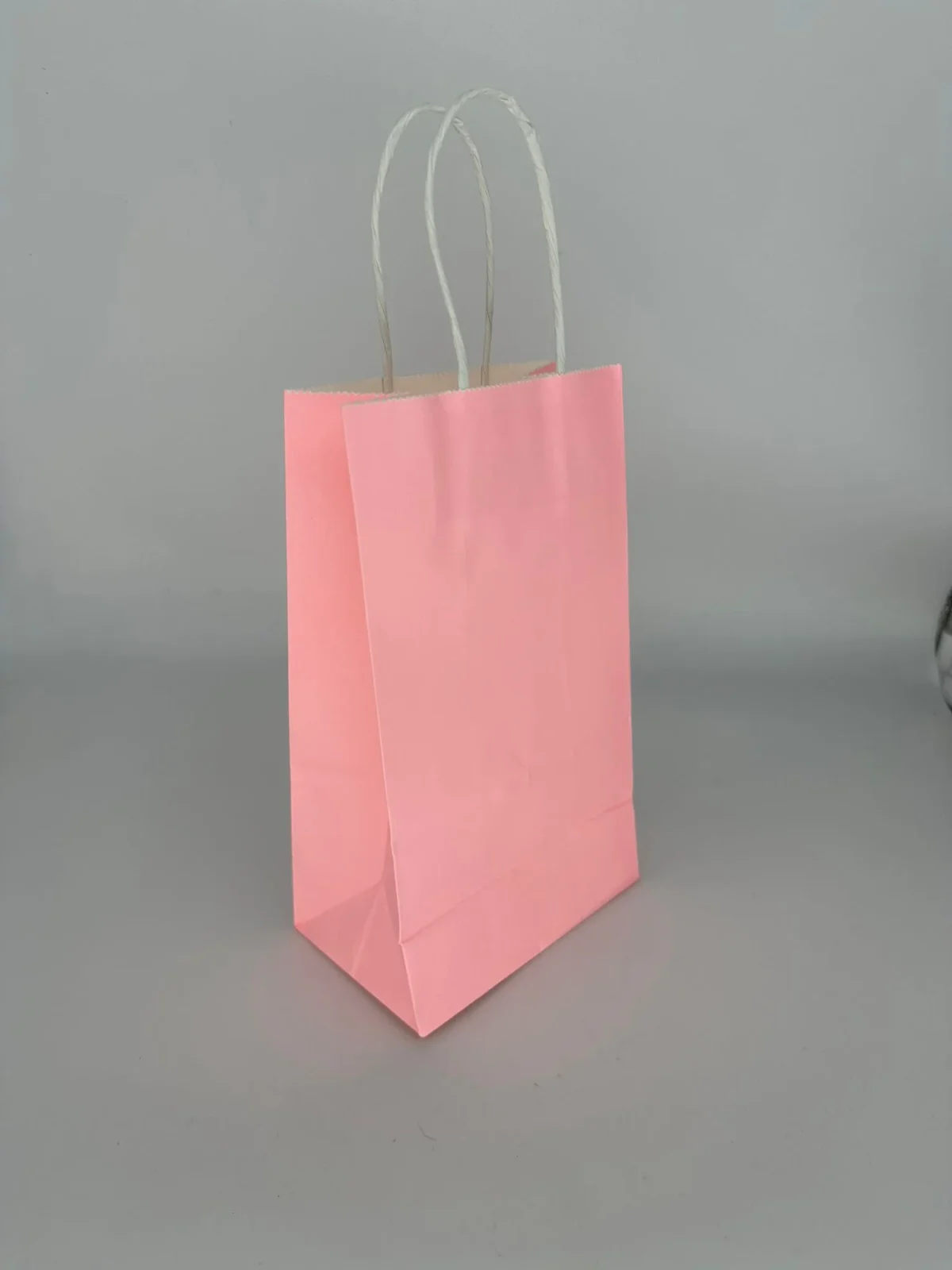 Bolsa Sorpresitas Papel con Asas Rosado - por unidad