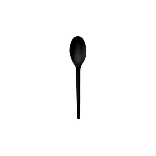 Cuchara dulcera Tami x100 unidades negra
