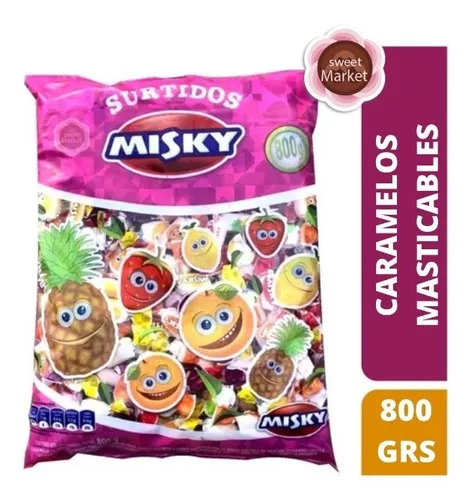 Caramelo Masticable Misky 800g