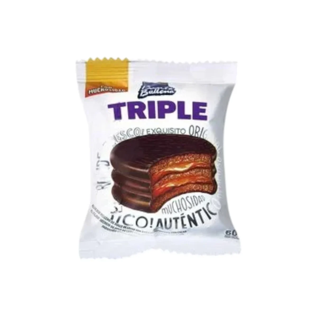 Alfajor TRIPLE PUNTA BALLENA x12 Unidades - Imagen 3