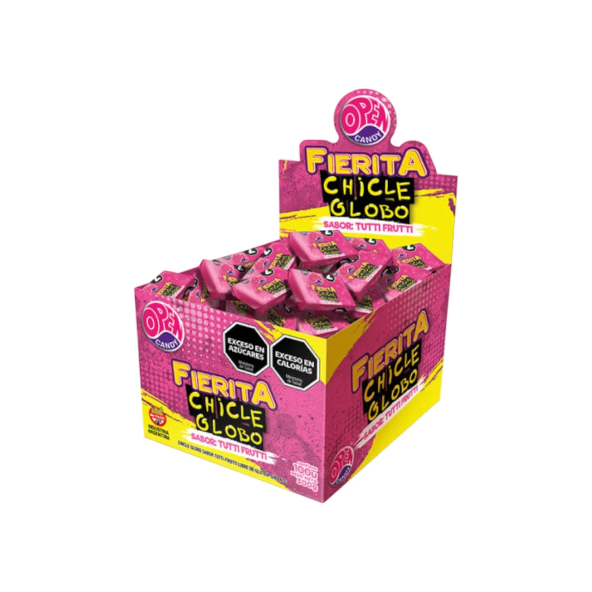 Chicle Fierita Tutifruti x100