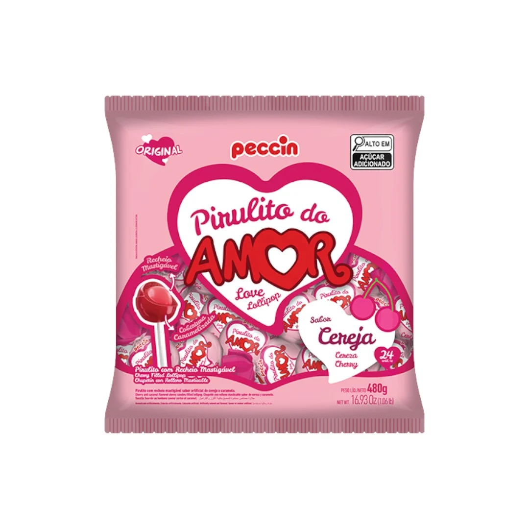 Chupetin AMOR Cereza x24 Unidades