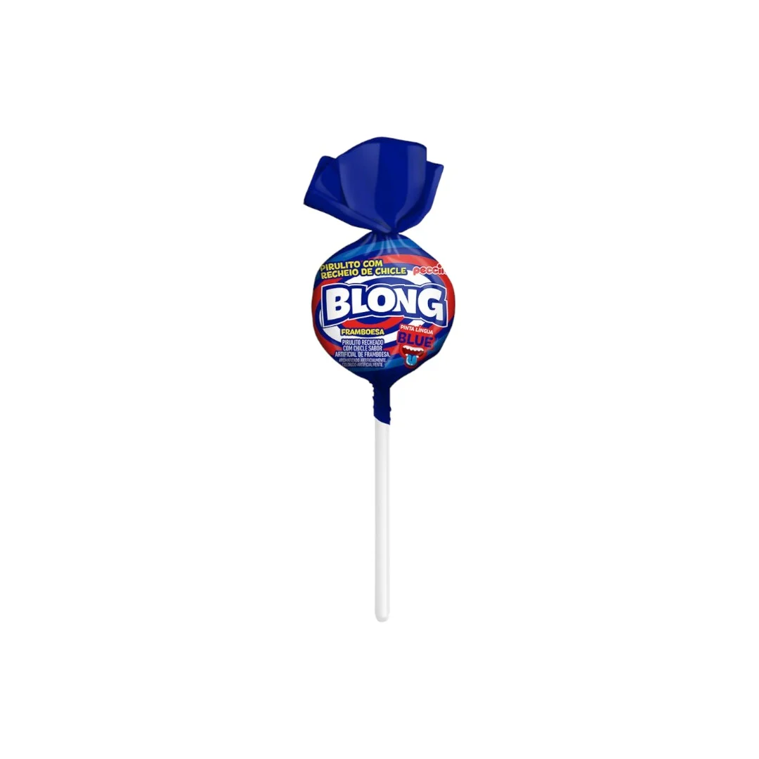 Chupetin BLONG Frambuesa Pinta lengua x50 unidades - Imagen 2
