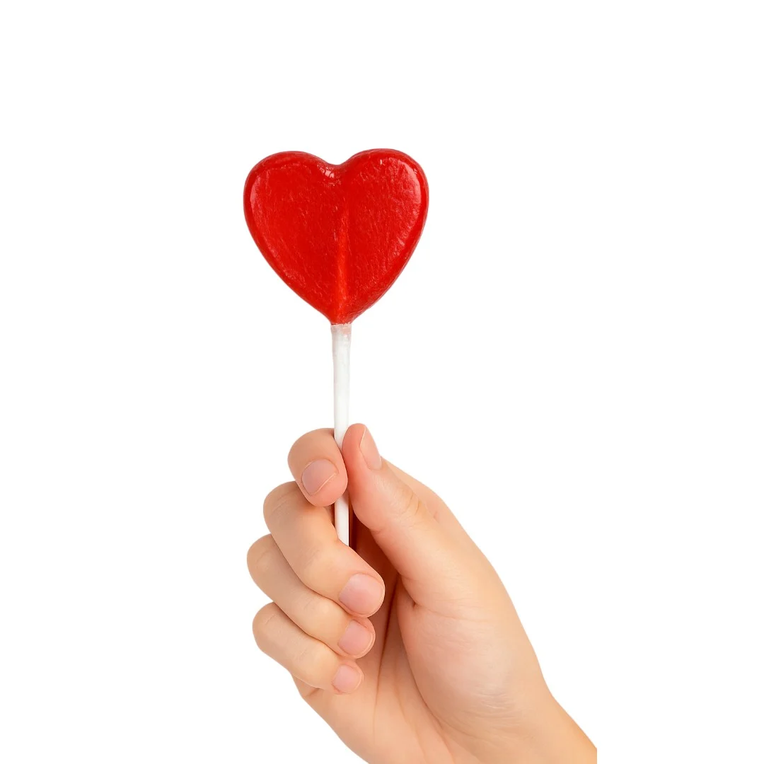 Paleta Artesanal Corazón con Base x15 unidades - Imagen 2
