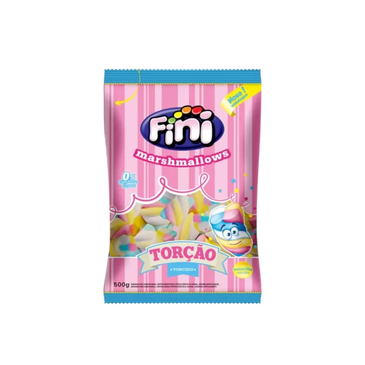 Malvaviscos Marshmallows FINI Twist 500 grs