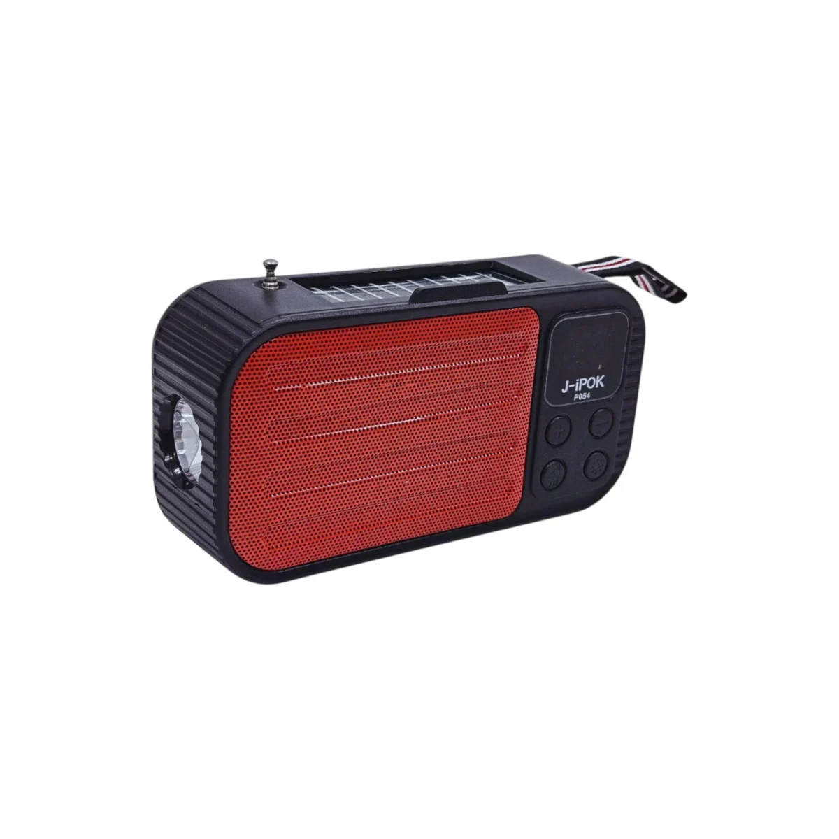 Parlante Solar Portátil P054 con Bluetooth, USB y Radio FM