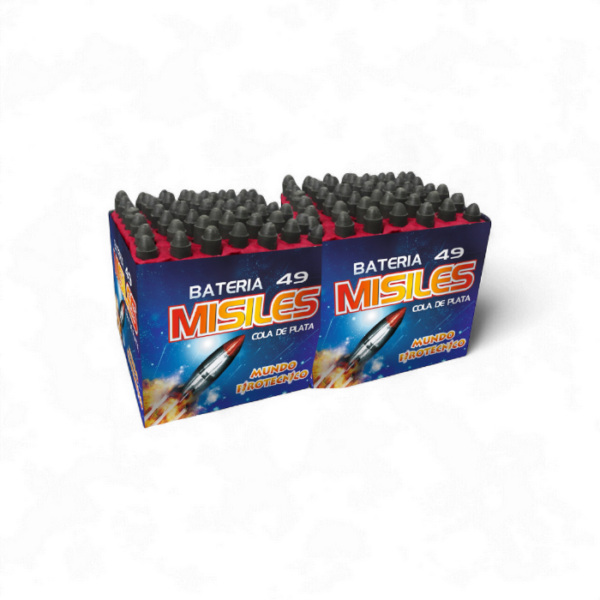Batería 49 Misiles con Cola de Plata x2