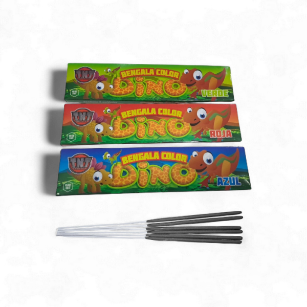 Bengala 3 Colores Dino Display x12