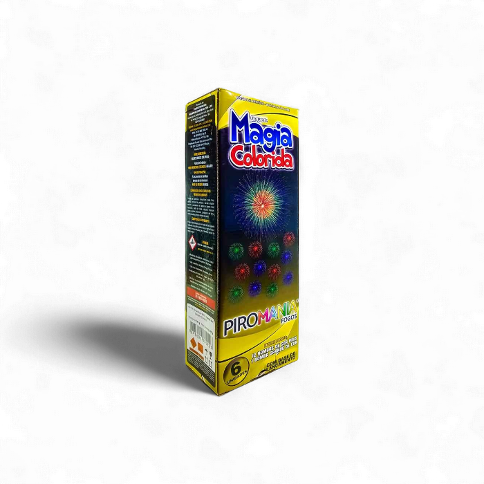 Foguete Magia Colorida Caja x6