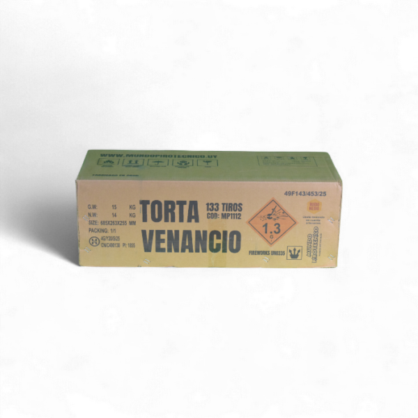 Torta Venancio – 133 Tiros | NUEVO 2025