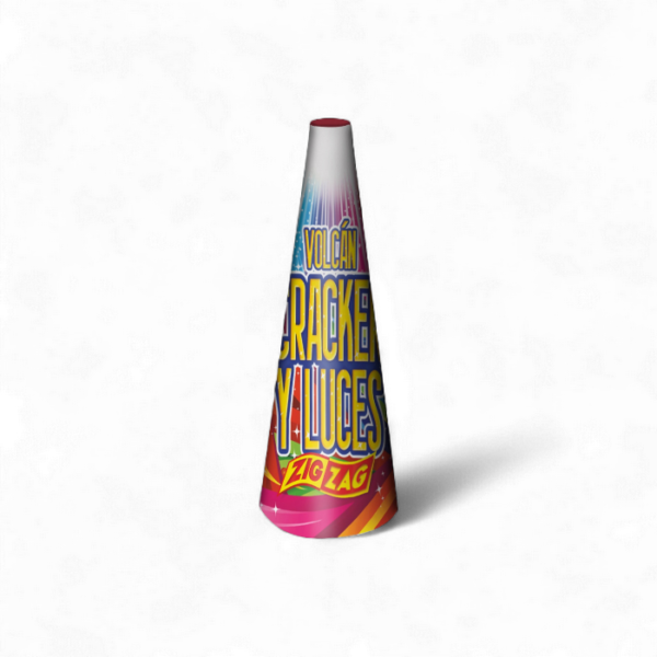 Volcán Cracker y Luces 1500 grs